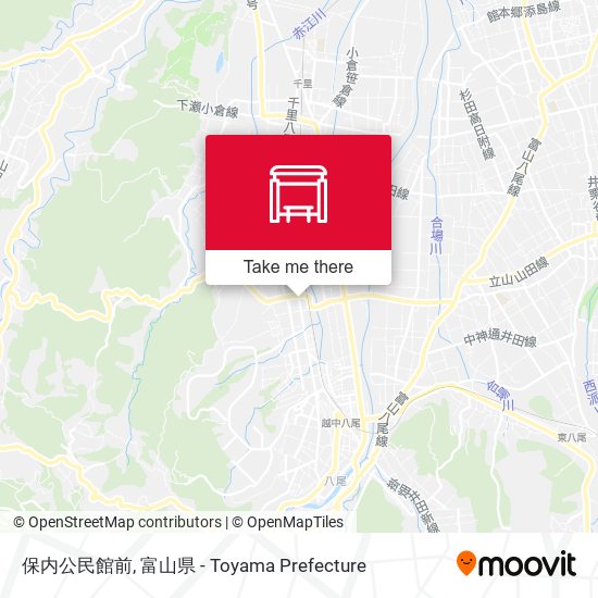 保内公民館前 map