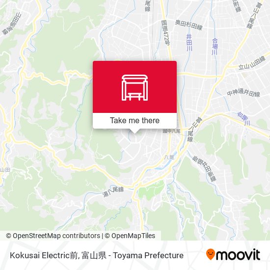 Kokusai Electric前 map