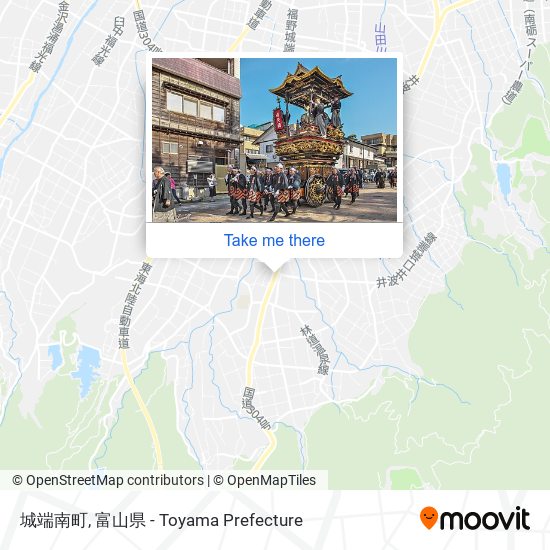 城端南町 map