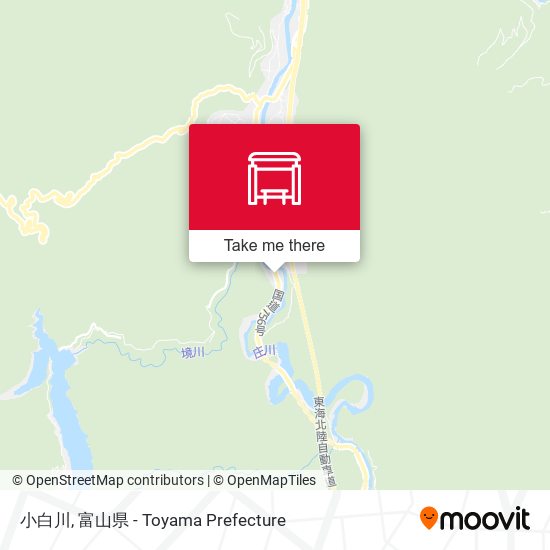 小白川 map