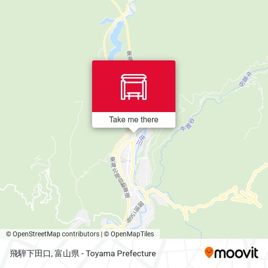 飛騨下田口 map