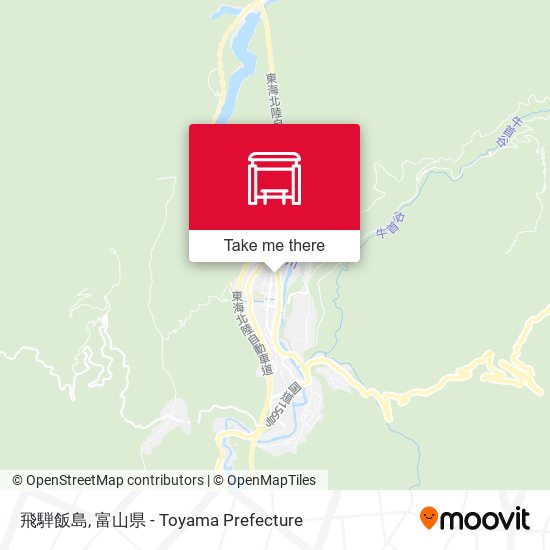 飛騨飯島 map