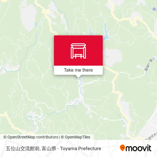 五位山交流館前 map