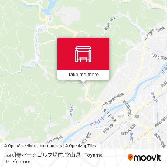 西明寺パークゴルフ場前 map