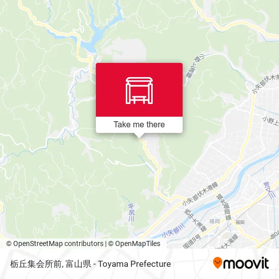 栃丘集会所前 map