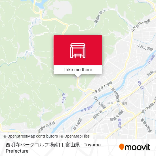 西明寺パークゴルフ場南口 map