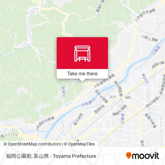 福岡公園前 map
