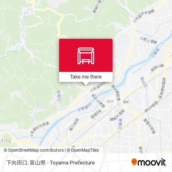 下向田口 map