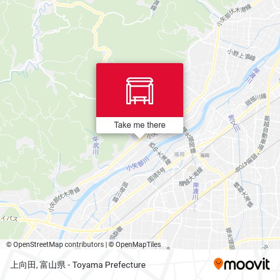上向田 map
