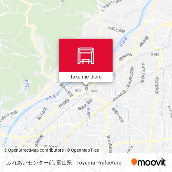 ふれあいセンター前 map