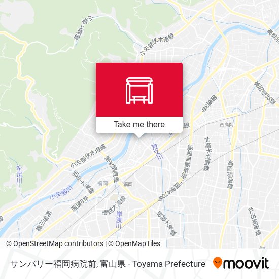 サンバリー福岡病院前 map