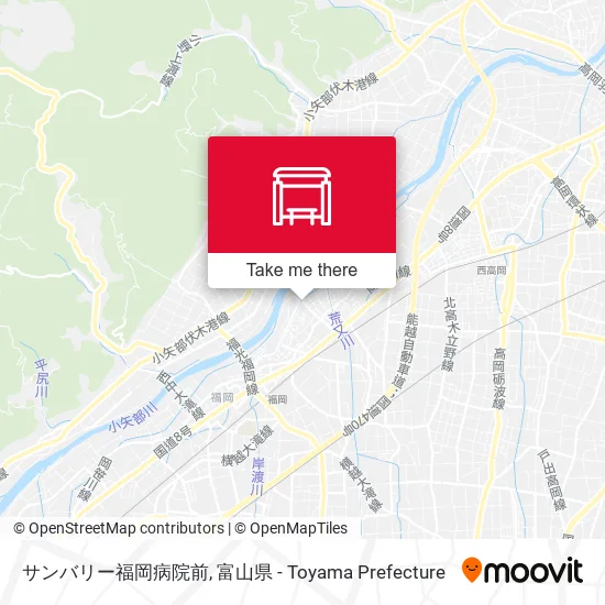 サンバリー福岡病院前 map