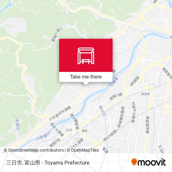 三日市 map