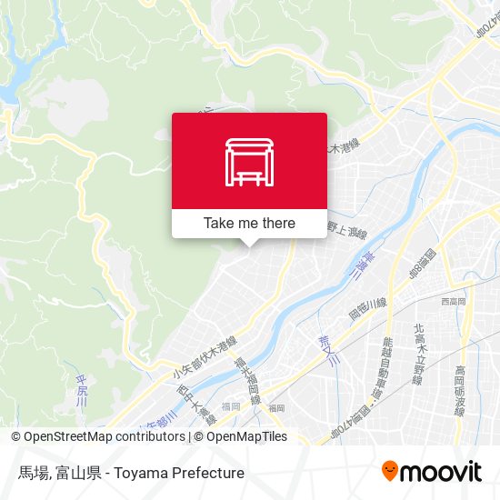 馬場 map