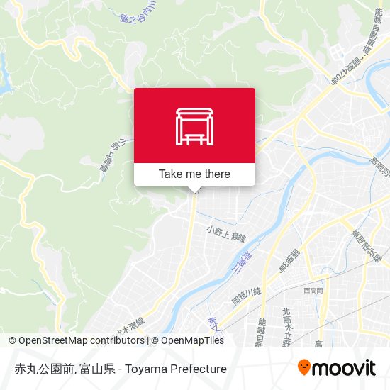 赤丸公園前 map