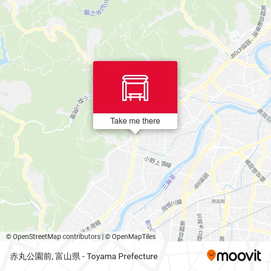 赤丸公園前 map