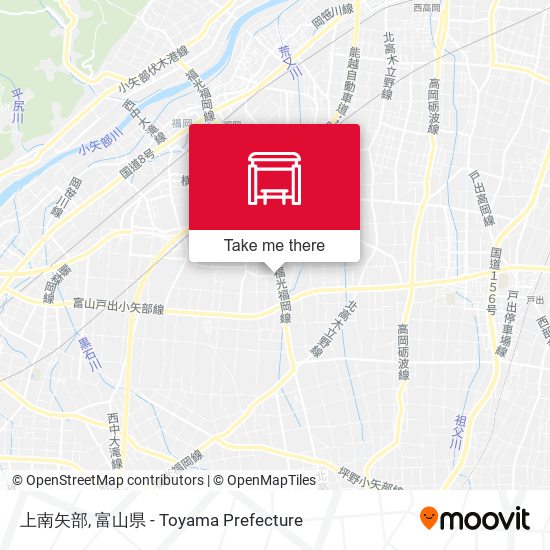 上南矢部 map