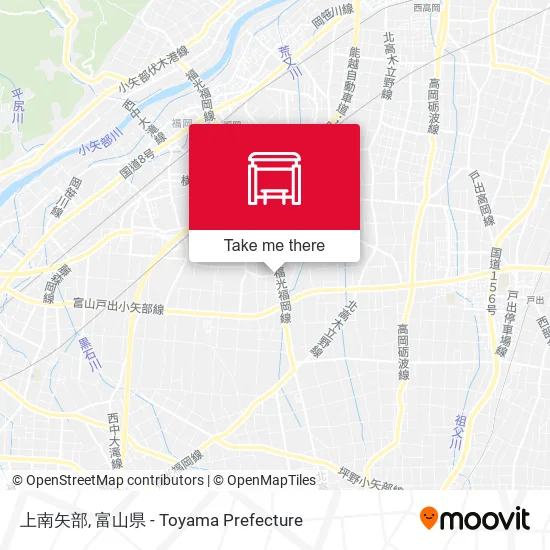上南矢部 map