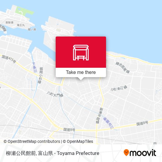 柳瀬公民館前 map