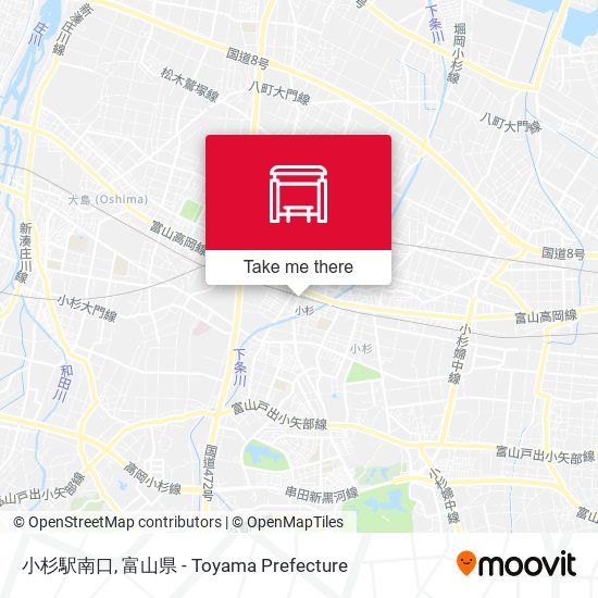 小杉駅南口 map