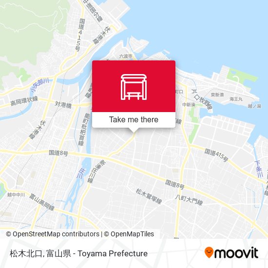 松木北口 map