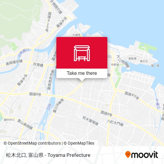 松木北口 map