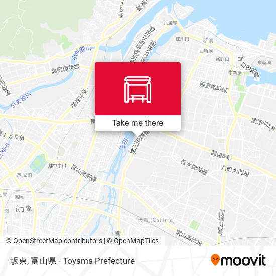坂東 map