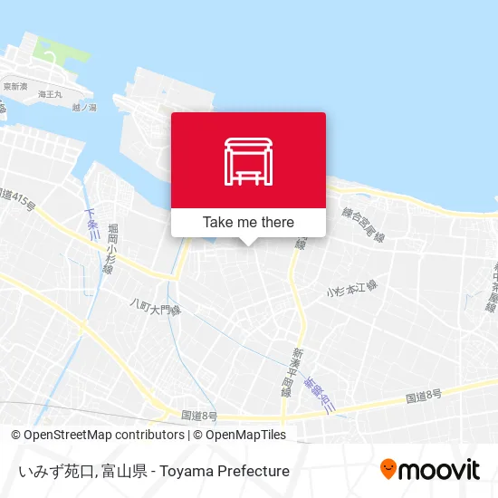 いみず苑口 map