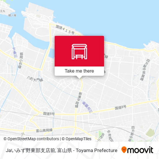 Jaいみず野東部支店前 map