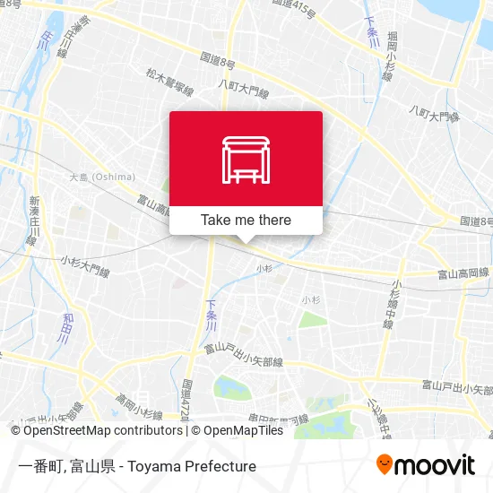 一番町 map
