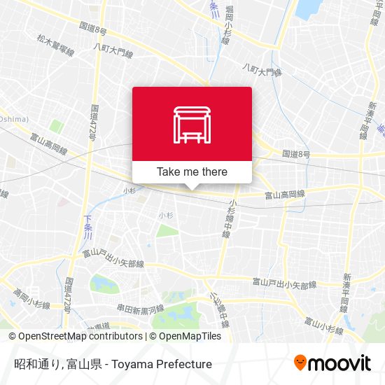 昭和通り map