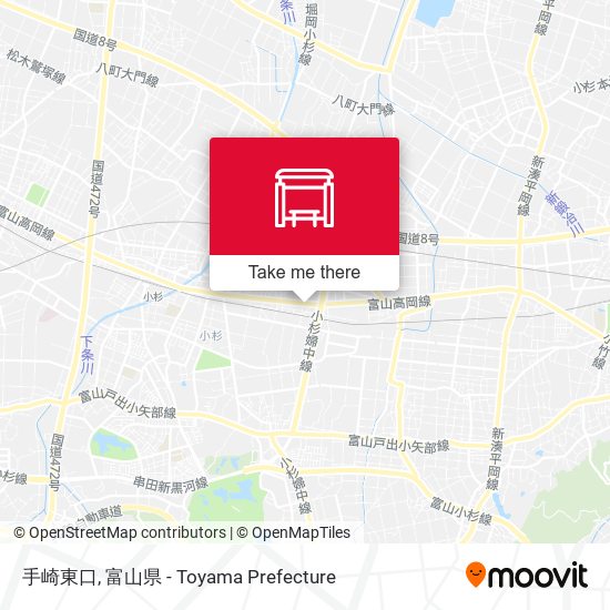 手崎東口 map