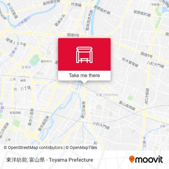 東洋紡前 map