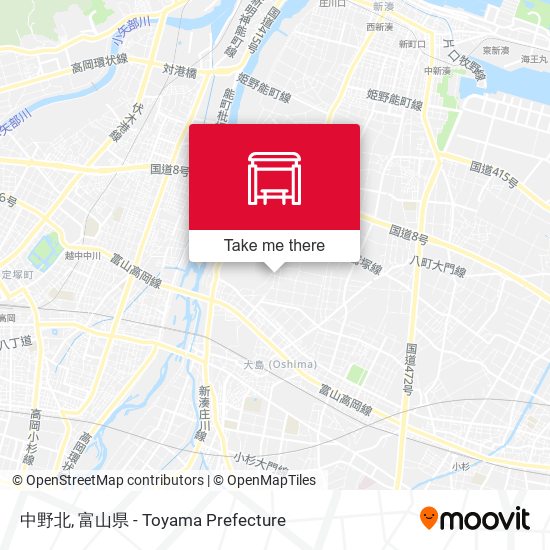 中野北 map