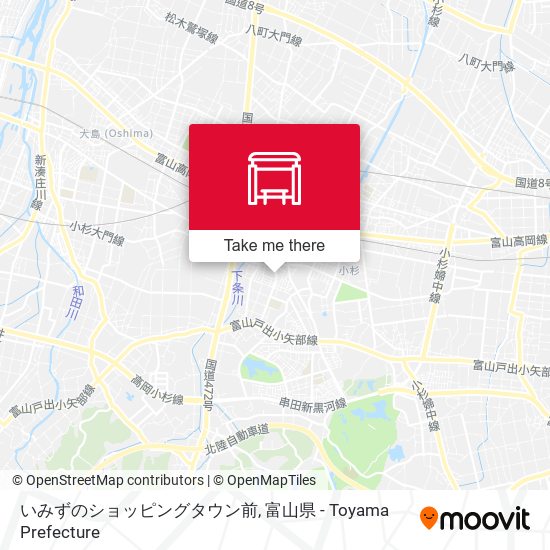 いみずのショッピングタウン前 map