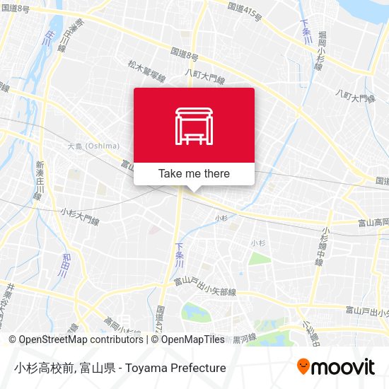 小杉高校前 map