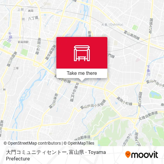 大門コミュニティセントー map