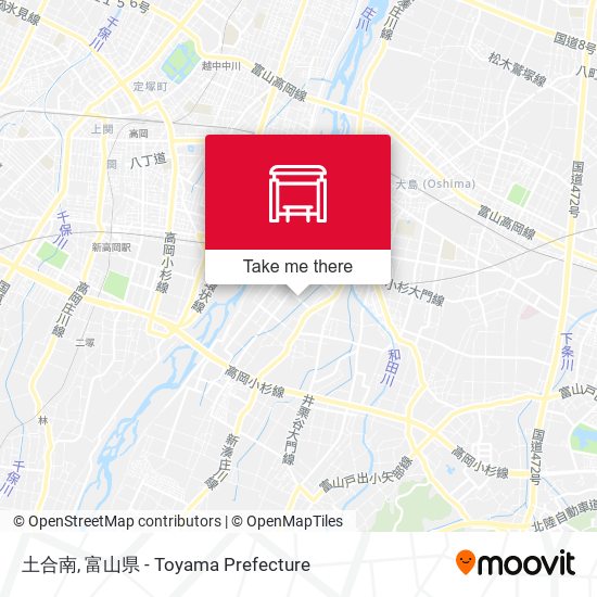 土合南 map