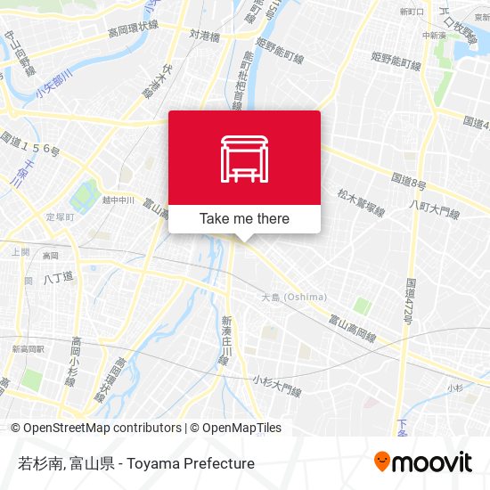 若杉南 map