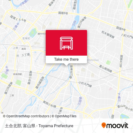 土合北部 map