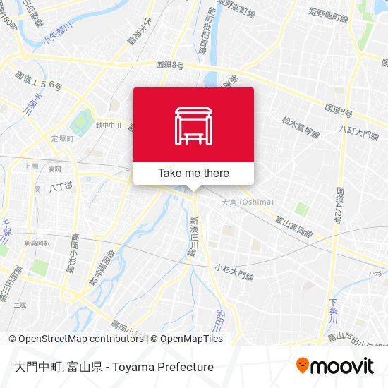 大門中町 map