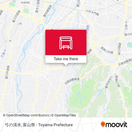 弓の清水 map