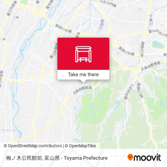 梅ノ木公民館前 map