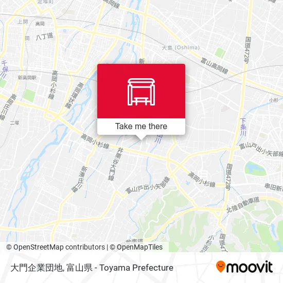 大門企業団地 map