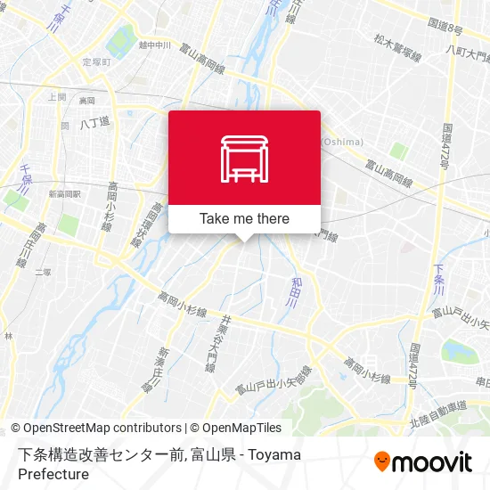 下条構造改善センター前 map