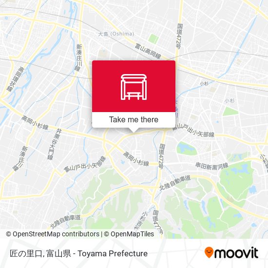 匠の里口 map