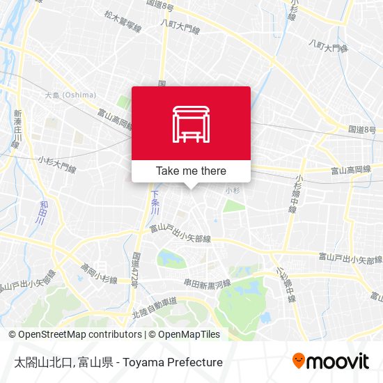 太閤山北口 map