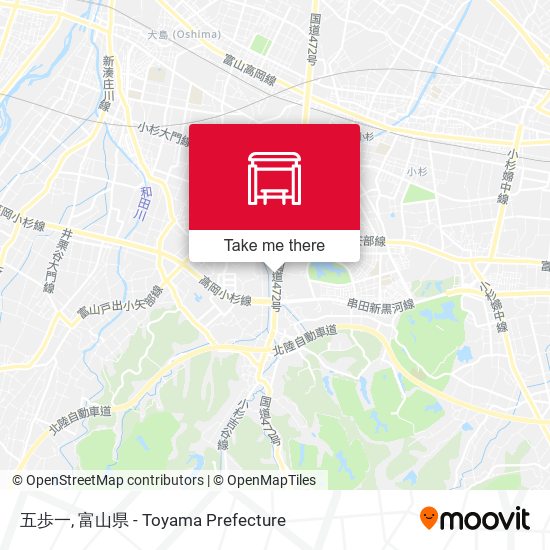 五歩一 map