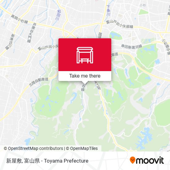 新屋敷 map
