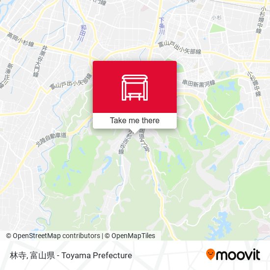 林寺 map